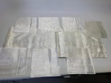 White Japanese Tablecloth W/(8) Napkins