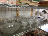 (30) Pcs. Of Mostly Vintage Clear Glassware