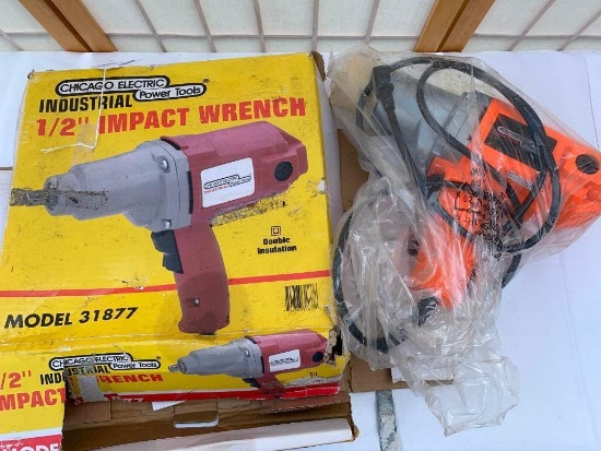 Chicago Electric 1/2" Impact Wrench In Box