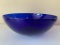 Glass Cobalt Blue Serving/Mixing Bowl