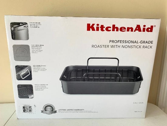 Kitchen Aid Professional Grade Roaster W/Rack In Box