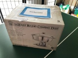 Bakers and Chefs, 5 Quart Round Chafing Dish, Commercial Grade, The dimensions are 16