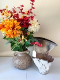 Raku Hand Thrown Pottery Vase + Others