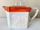 C. T. Altwasser, Silesia, Germany Pearlized Porcelain Teapot