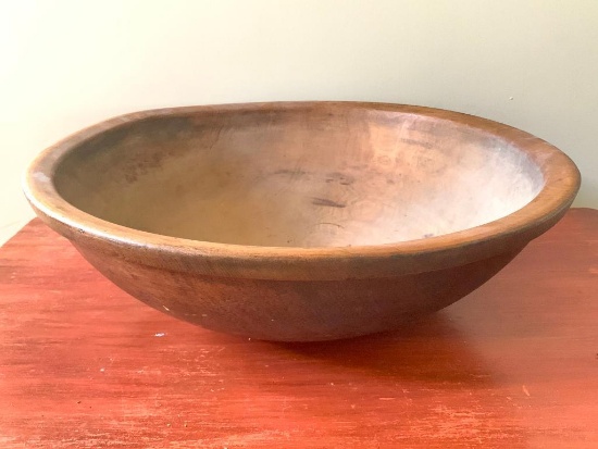 Great Antique Wooden Bowl