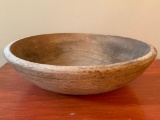 Antique Wooden Bowl