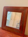 Cherry & Walnut Framed Mirror