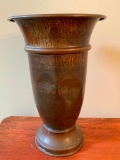 Antique Copper Urn-Style Planter