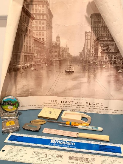 Nice Group Of Dayton, Ohio Collectibles! Frigidaire, Fantasy Farm, & BF Goodrich