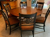 Copper Top Table and Chairs