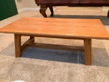 Wooden Rectangle Shaped Multi-Use Table From Pottery Barn