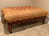Large Ottoman W/Tufted Top