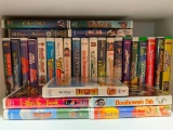 Group Of Children's VHS Tapes