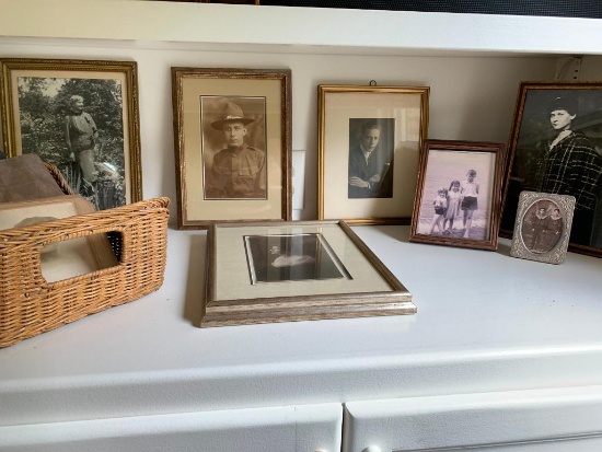 Group Of Framed Vintage Photographs