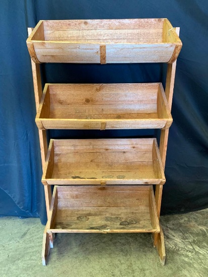 Wooden Multi-Tier Display Stand