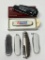 (7) Smaller Advertising Knives Incl. (2) Victorinox