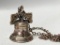Sterling Silver Necklace & Liberty Bell 3-D Pendant