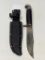 Vintage Western USA W36 Hujnting Knife W/Leather Sheath