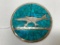 Southwestern Indian Turquoise & Sterling Pin W/Roadrunner