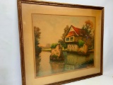 Vintage Framed Print