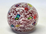 Vintage Art Glass paperweight