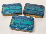 (3) Vintage Edgeworth Tobacco Tins