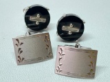 (2) Pair Of Men's .925 Sterling Cuff-Links