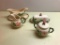 (4) Different Franciscan Serving Items In Desert Rose Pattern