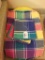 Placemats! (2) Sets Of (8) in Yellow & Set Of (4) Plaid W/Napkins