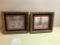 (2) Matching Framed French Color Prints