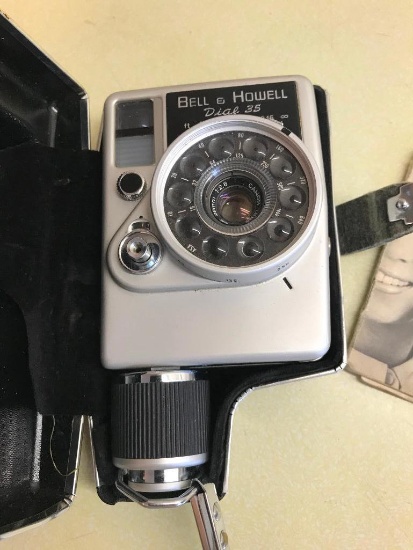 Vintage Bell & Howell "Dial 35" Camera W/Owners Manual