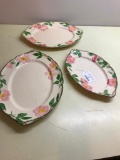 (3) Franciscan Desert Rose Oval Platters