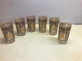 Set Of (6) 100th. Anniversary 1974 Kentucky Derby Glasses