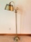 Brass Floor Lamp W/Brass Shade