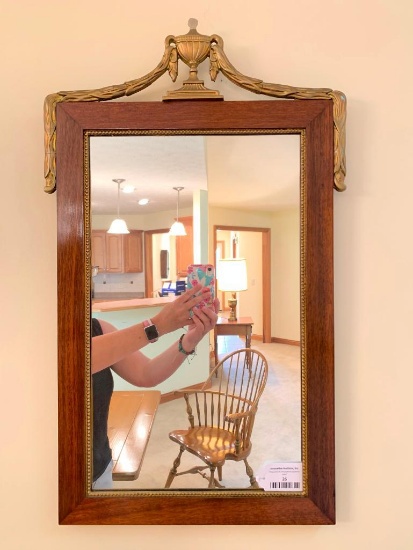 Vintage Wall Mirror W/Neo-Classic Design