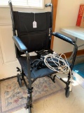 Fold-Up Aluminum Transport Chair From Legacy Equipment