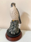 Richard Lawson Limited Edition Sculpture Of A Peregrine Titled 