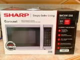 Sharp Carousel Microwave Oven In Box W/Owners Manual Model SMC0912BS