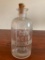 Antique Pharmacy Bottle W/Embossed Symbol