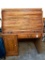 Contemporary Oak Computer Desk W/