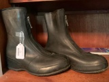 Rubber Zip-Up Boots