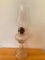 Antique Oil Lamp W/Chimney