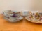 (4) Vintage Bone China & Porcelain Cups & Saucers