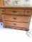 Maple (3) Drawer Chest W/Formica Top