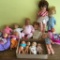 Family Of (14) Dolls