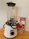 Vintage 1960 Osterizer Blender W/Owners Manual