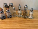 (4) Pair Of Vintage Salt & Peppers Incl. Porcelain Dutch Boy & Girl