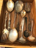 Group Of Vintage Silverplate Serving Pcs.