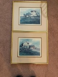 (2) Limited Edition Steve Zazenski Framed Prints