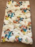 Vintage Raggedy Ann & Andy Crib Quilt